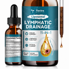 Liposomal Lymphatic Drainage Drops 11 in 1 Organic Lymphatic Drainage Supplement
